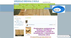 Desktop Screenshot of drewno-rus.pl